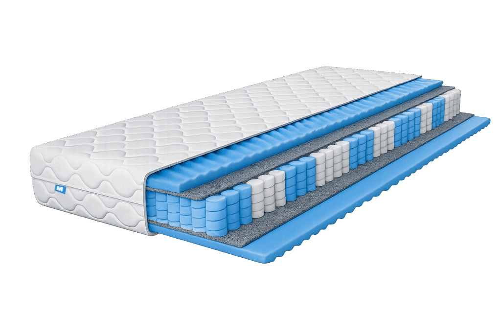 Materac kieszeniowy masujący 26 cm SUPER MARC PREMIUM